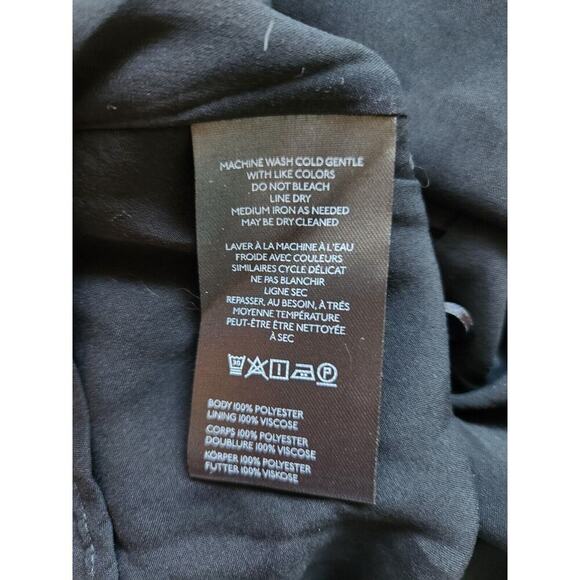 NWT Anthropologie Maeve Halter Rosette Mini Dress Size L Polka Dot #GC215 - Picture 12 of 13